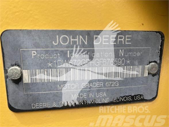 John Deere 672GP Grejdry