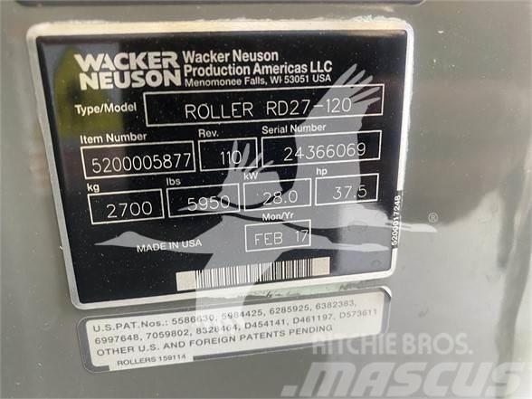 Wacker Neuson RD27-120 Tahačové válce