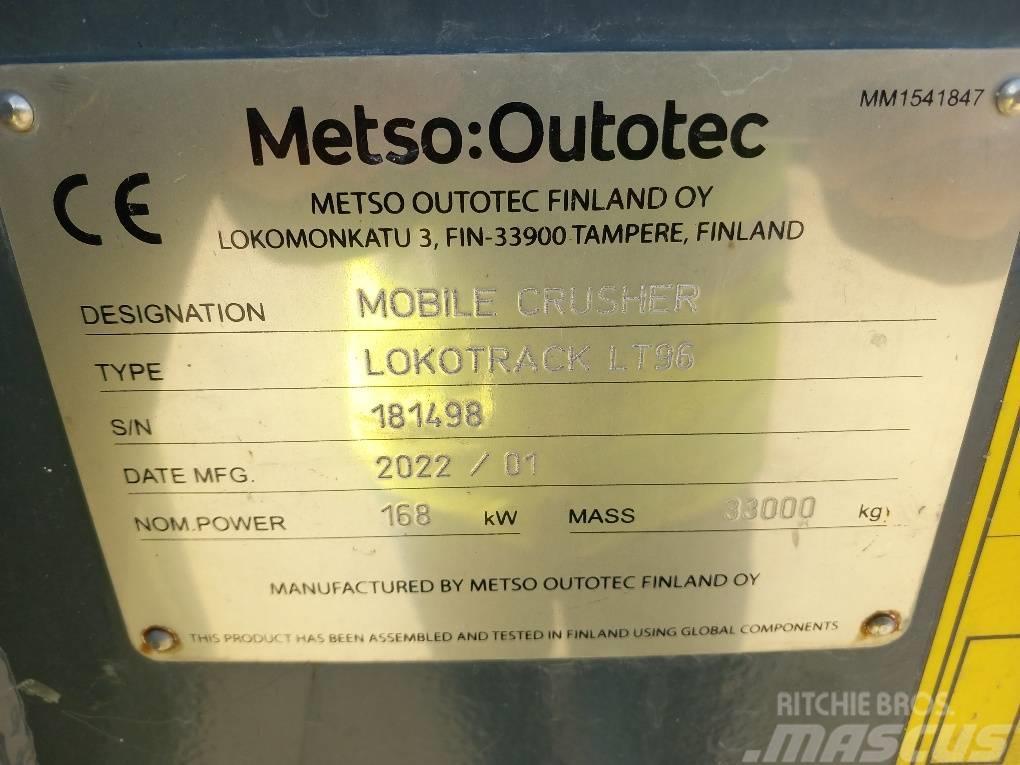 Metso Lokotrack LT 96 Mobilní drtiče