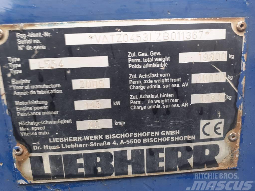 Liebherr L 554 Kolové nakladače