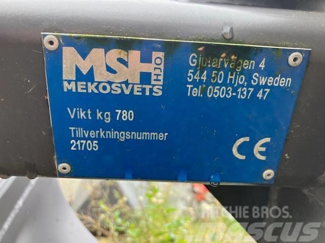 MSH Materialpress Stora BM Fäste Přívěsy na odpad