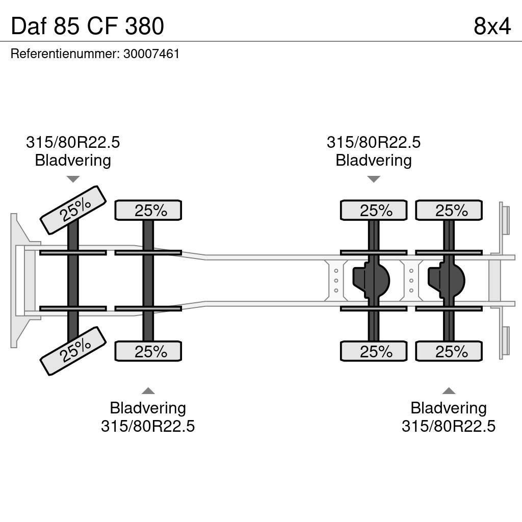 DAF 85 CF 380 Kombinované/Čerpací cisterny