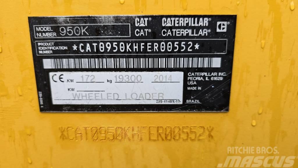 CAT 950 K Kolové nakladače