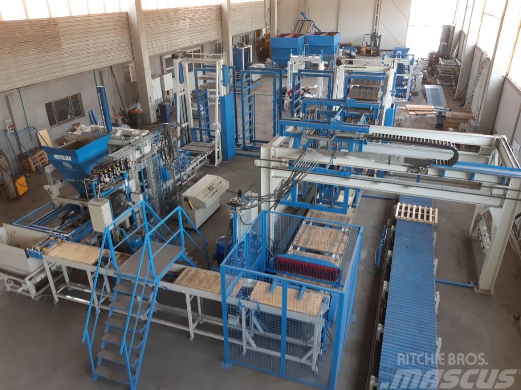 Metalika Concrete Block Manufacturing Plant (Line) Stroje na výrobu betonových prefabrikátů