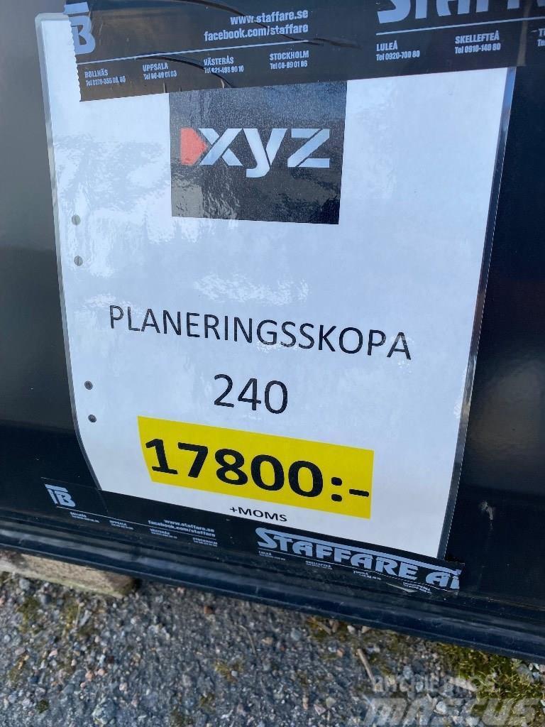 XYZ Planeringsskopa 240 Příslušenství předního nakladače