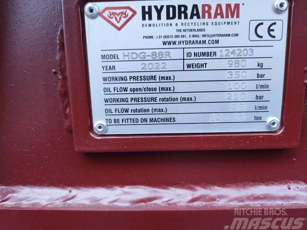 Hydraram HDG 88R Klešťové drapáky
