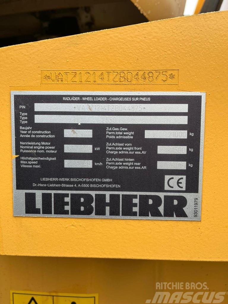 Liebherr L 550 X-Power Kolové nakladače