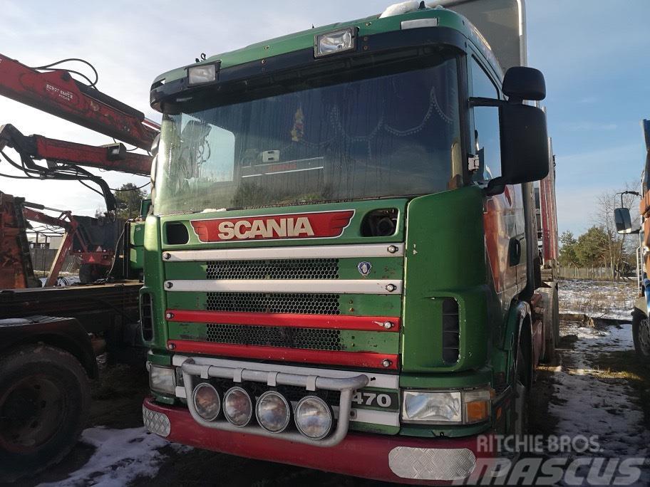 Scania 124 Autojeřáby, hydraulické ruky