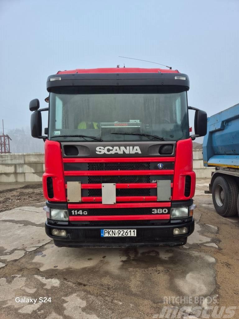 Scania 114L 380 Kontejnerový rám/Přepravníky kontejnerů