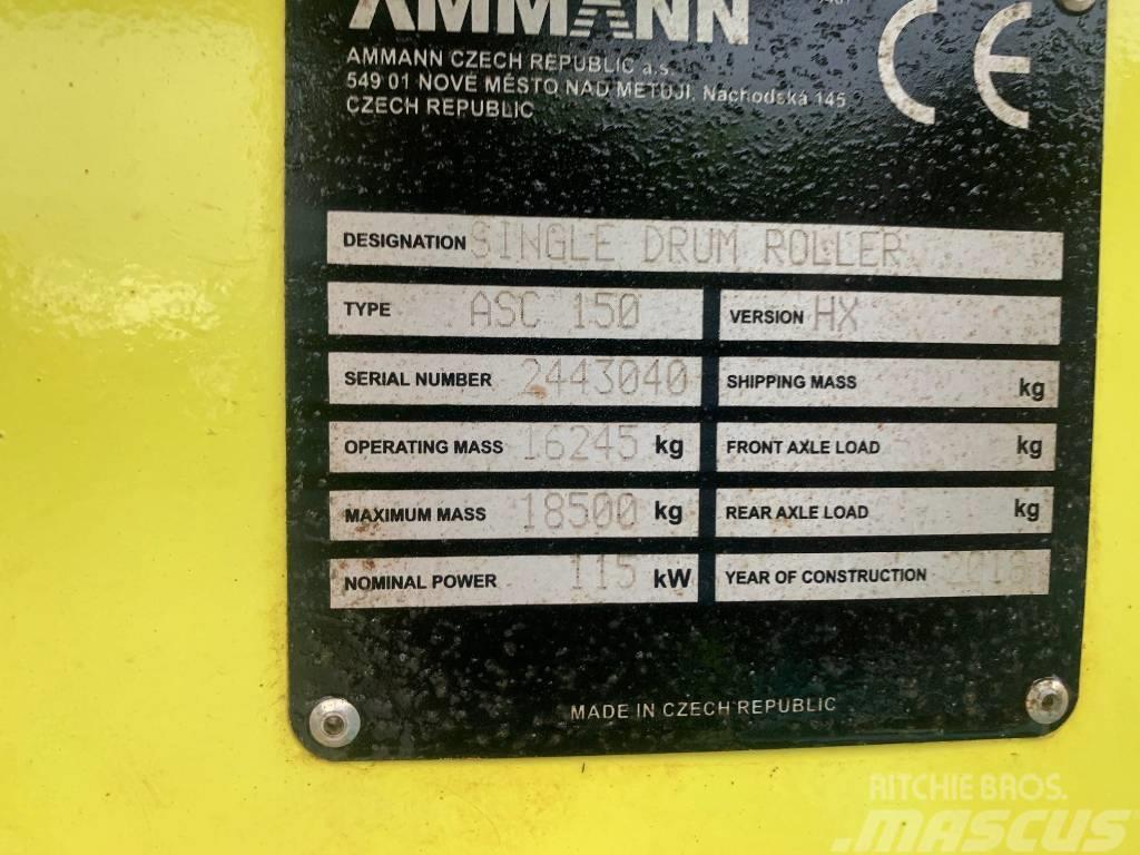 Ammann ASC 150 HX Tahačové válce