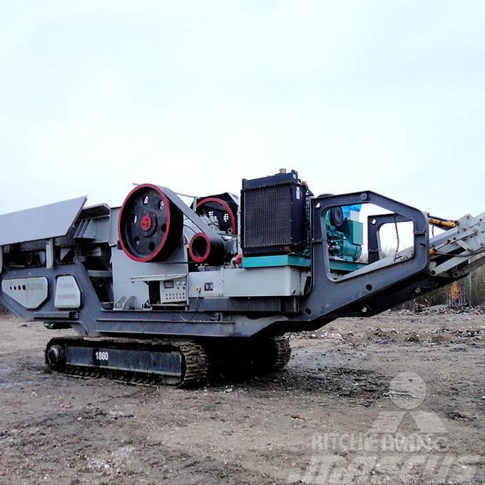 Liming YG935E69L Crawler type Mobile Crushing Plant Linky na zpracování kameniva