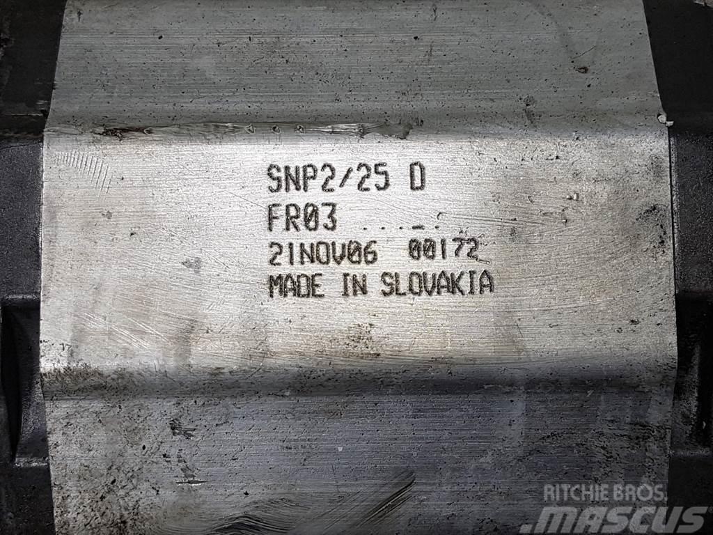 Sauer Danfoss SNW2NN/025RNA6-211.20.305.00-Gearpump/Zahnradpumpe Hydraulika