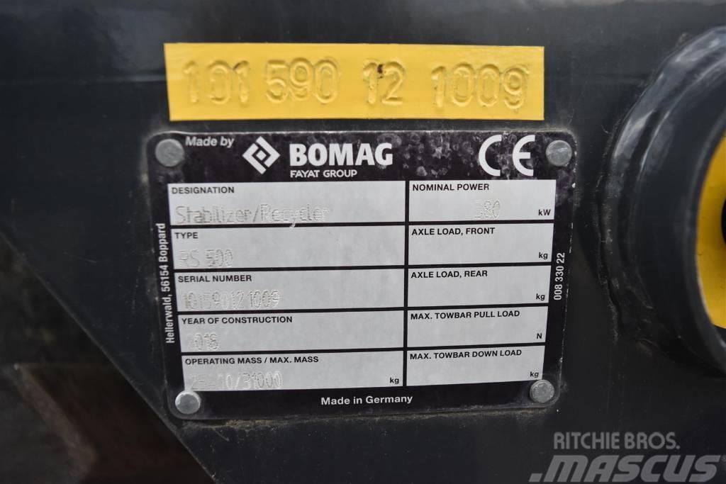 BOMAG RS 500 Recyklátory asfaltu