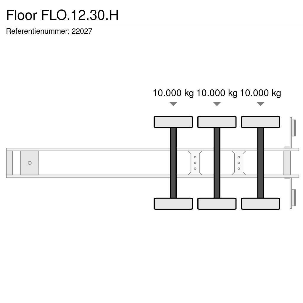 Floor FLO.12.30.H Valníkové návěsy/Návěsy se sklápěcími bočnicemi