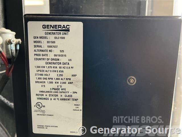 Generac 1500 kW - JUST ARRIVED Naftové generátory