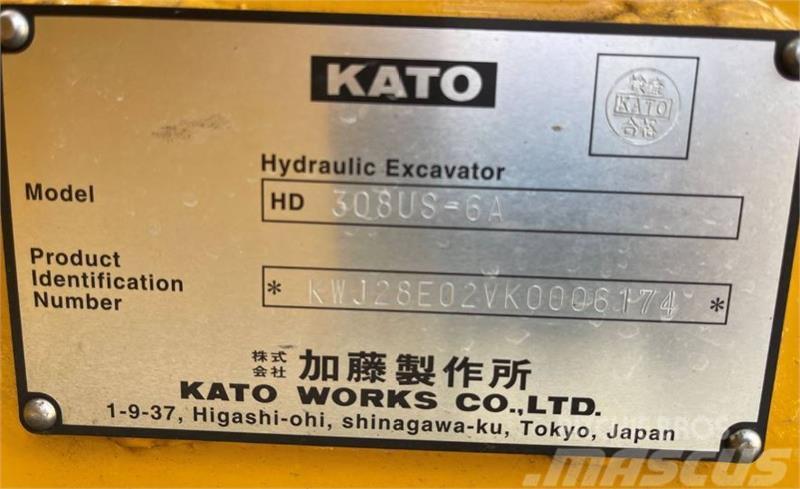 Kato HD308US-6A Mini rýpadla < 7t