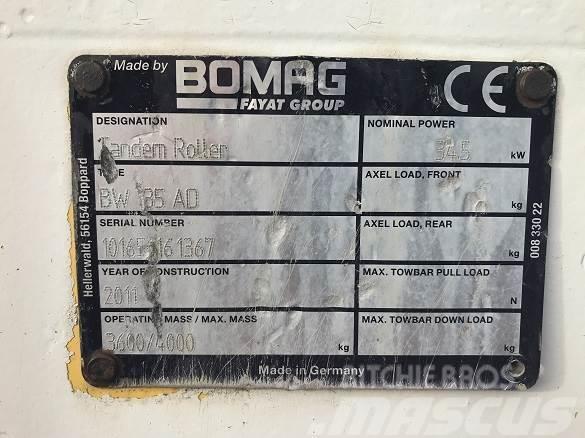 Bomag ROLLER BW135AD Tandemové válce