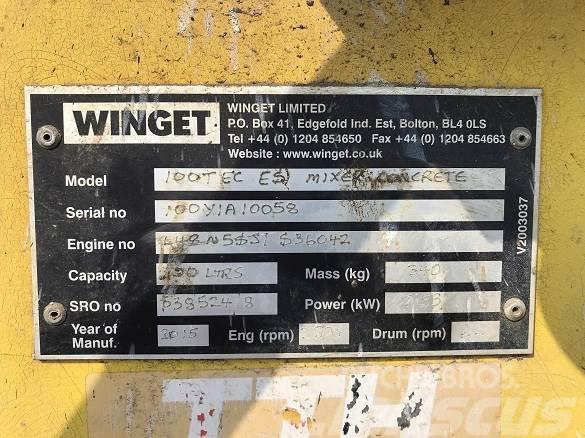 Winget EC ES MIXER Stavební míchačky