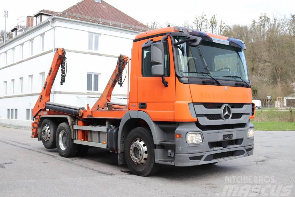 Mercedes-Benz Actros 2541 MP3 E5 6x2 Retarder AHK Lift Lenk Lanový nosič kontejnerů
