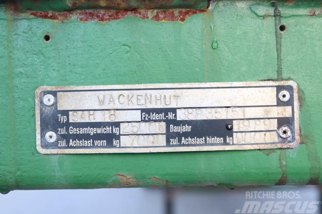 Wackenhut SAH18 Rungen Návěsy na přepravu kmenů
