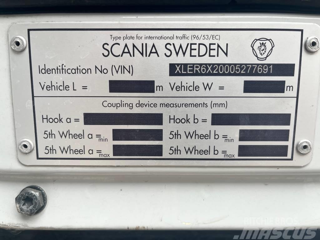 Scania R 480 XPI  HDS-Effer 655S Jeřáby pro těžký terén