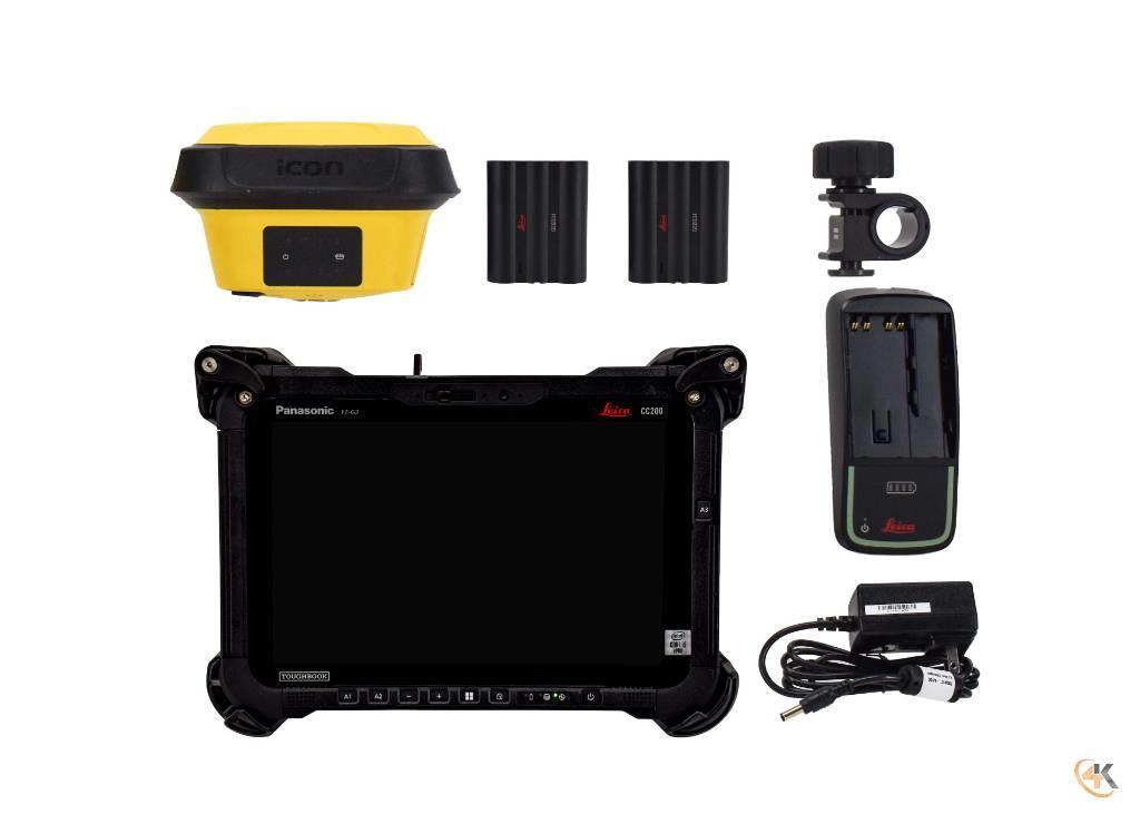 Leica iCON iCG70 Network Rover Receiver w/ CC200 & iCON Ostatní komponenty