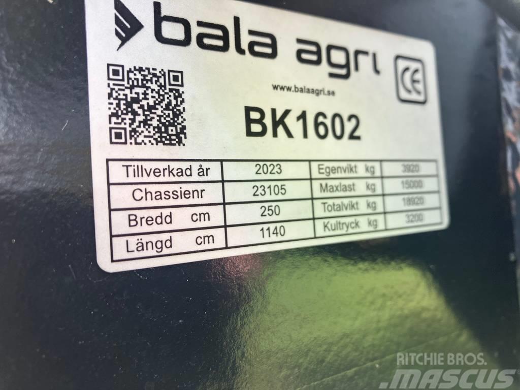 Bala Agri BK 1602 Balíkové přívěsy