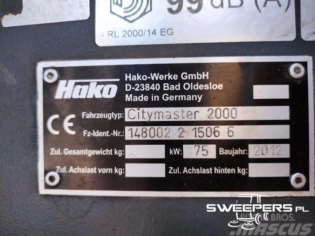 Hako Citymaster 2000 Zametací stroje