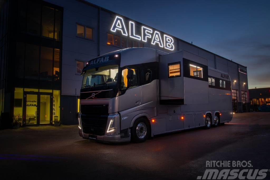 Volvo FH500 ALFAB Limited Edition hästlastbil Vozy na přepravu zvířat