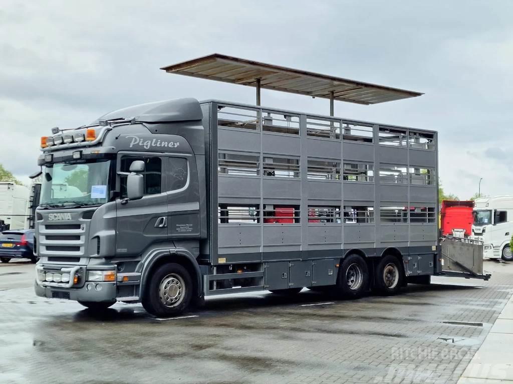 Scania R380 Highline 6x2*4 - Berdex 3 deck livestock - Lo Vozy na přepravu zvířat