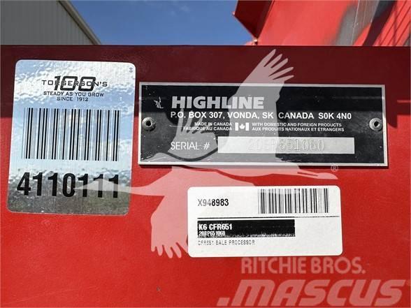 Highline CFR651 Stroje na sklizeň pícnin-příslušenství