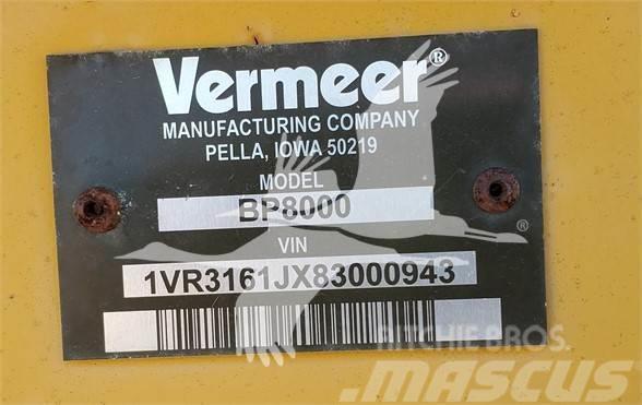 Vermeer BP8000 Stroje na sklizeň pícnin-příslušenství