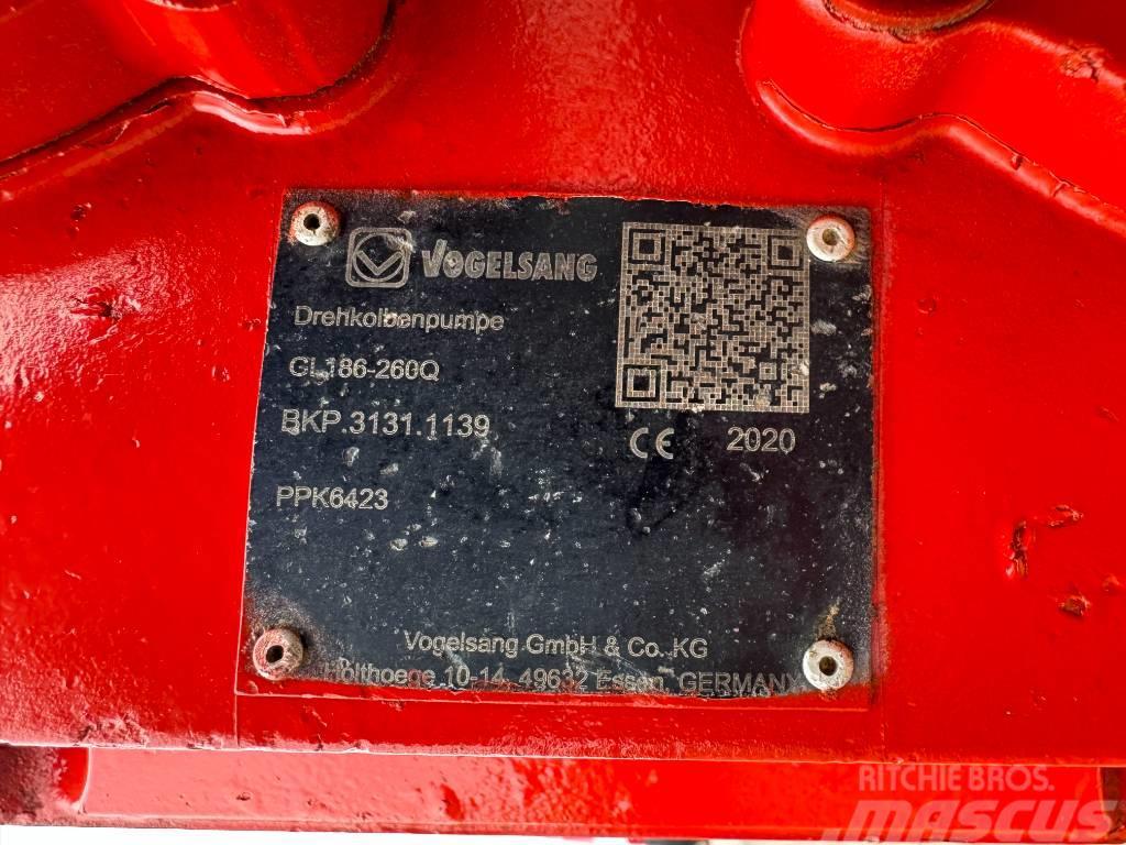 Vogelsang GL186-260QH Kalová čerpadla a míchadla