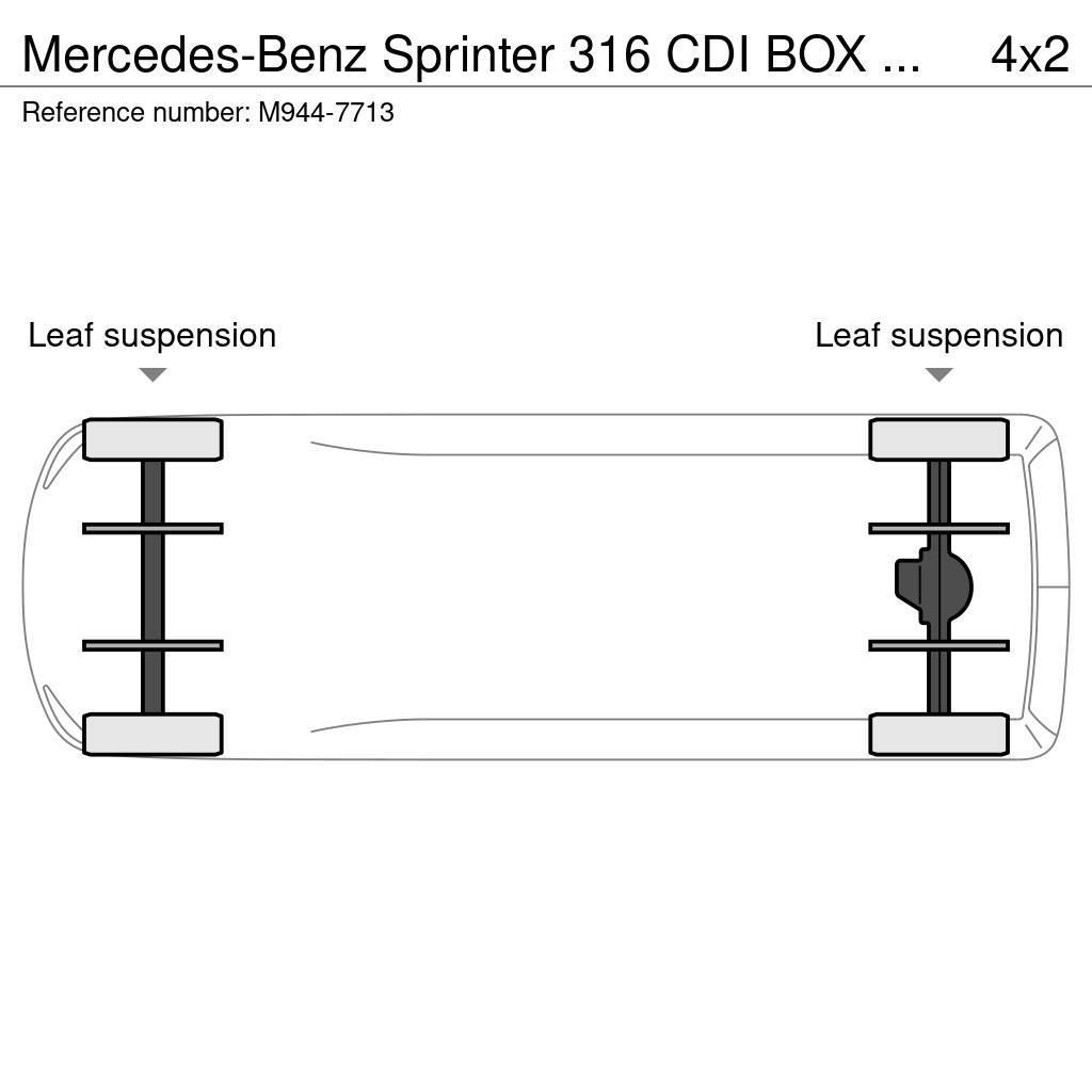 Mercedes-Benz Sprinter 316 CDI BOX L=4282 mm Další