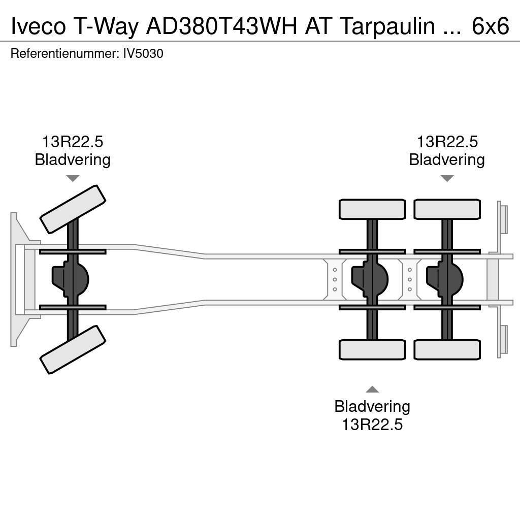 Iveco T-Way AD380T43WH AT Tarpaulin / Canvas Box Truck ( Zaplachtované vozy