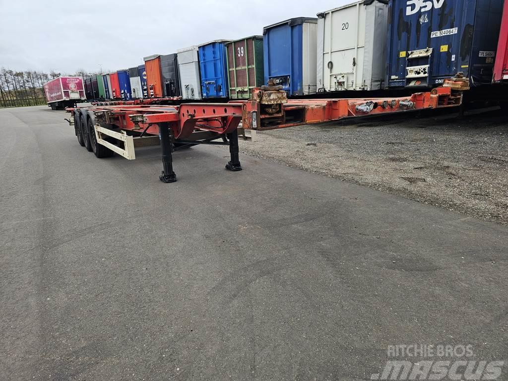 Krone SD 27 | 3 axle container chassis | 4740 kg | Saf D Kontejnerové návěsy