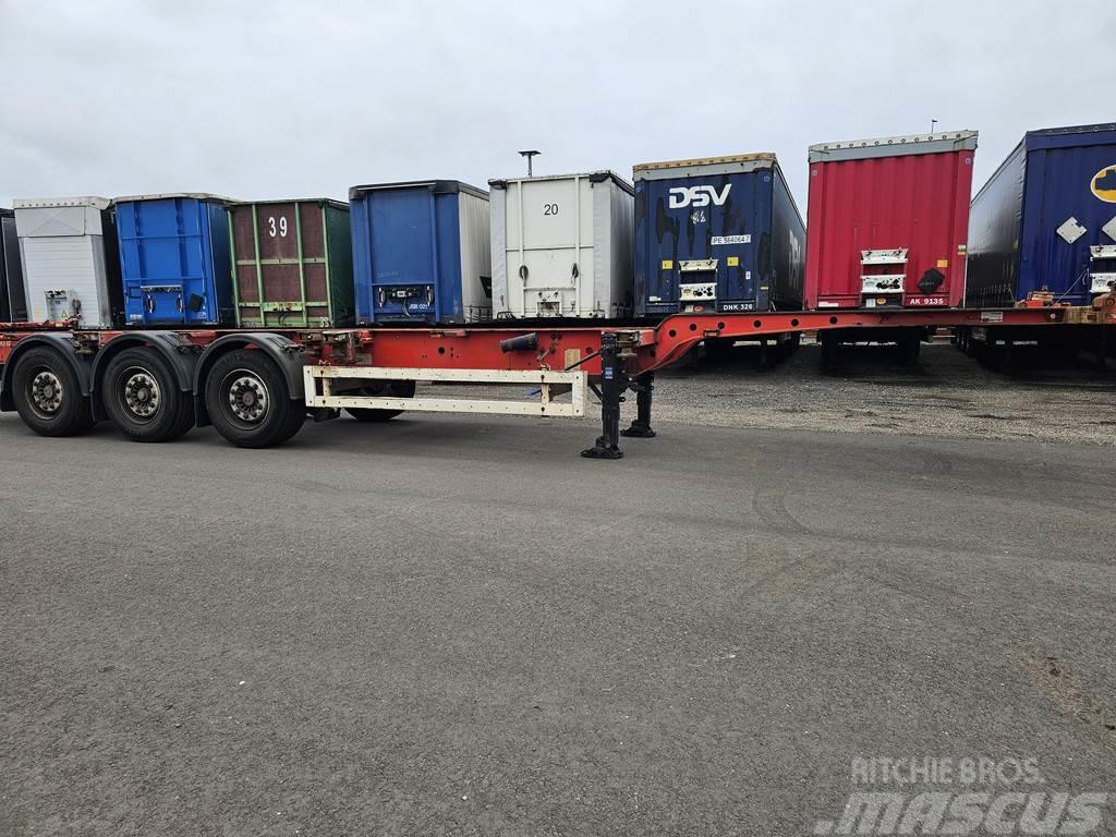 Krone SD 27 | 3 axle container chassis | 4740 kg | Saf D Kontejnerové návěsy