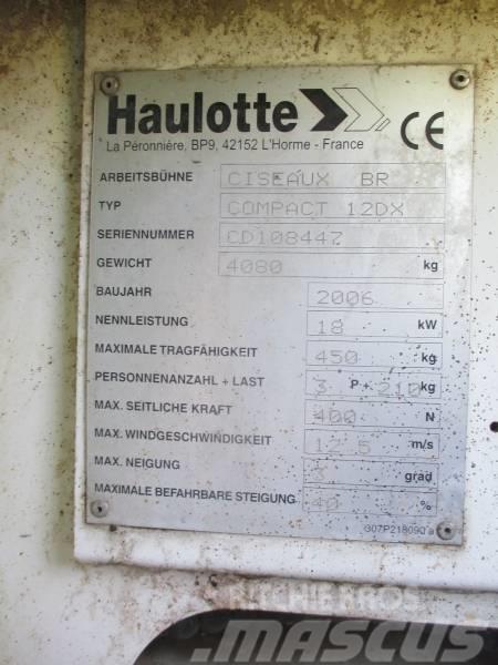 Haulotte Compact 12 DX Nůžková zvedací plošina