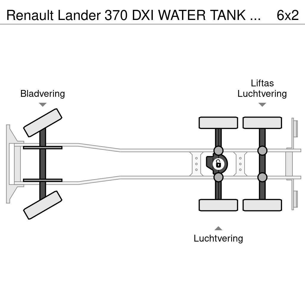 Renault Lander 370 DXI WATER TANK IN INSULATED STAINLESS S Cisternové vozy