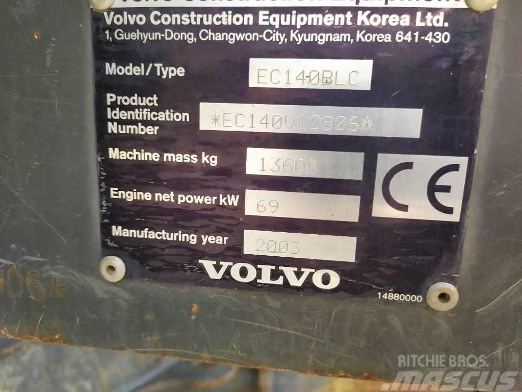 Volvo EC 140 B LC Pásová rýpadla