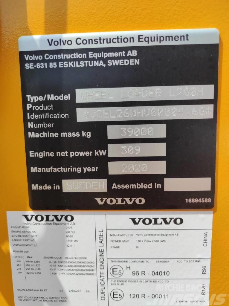 Volvo Wheel Loader L260H Kolové nakladače