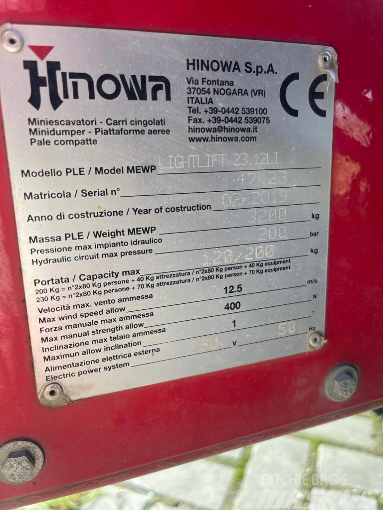 Hinowa Lightlift 23.12 Kloubové plošiny