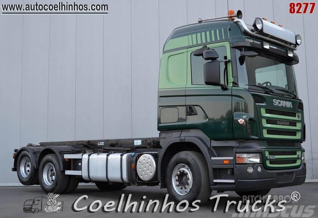 Scania R 500 Kontejnerový rám/Přepravníky kontejnerů