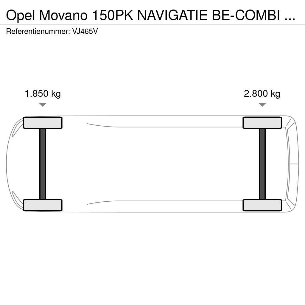 Opel Movano 150PK NAVIGATIE BE-COMBI LOADCAP 3-TON Další