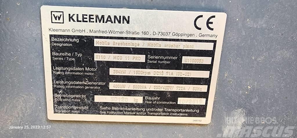 Kleemann MCO 11 PRO Drtící zařízení