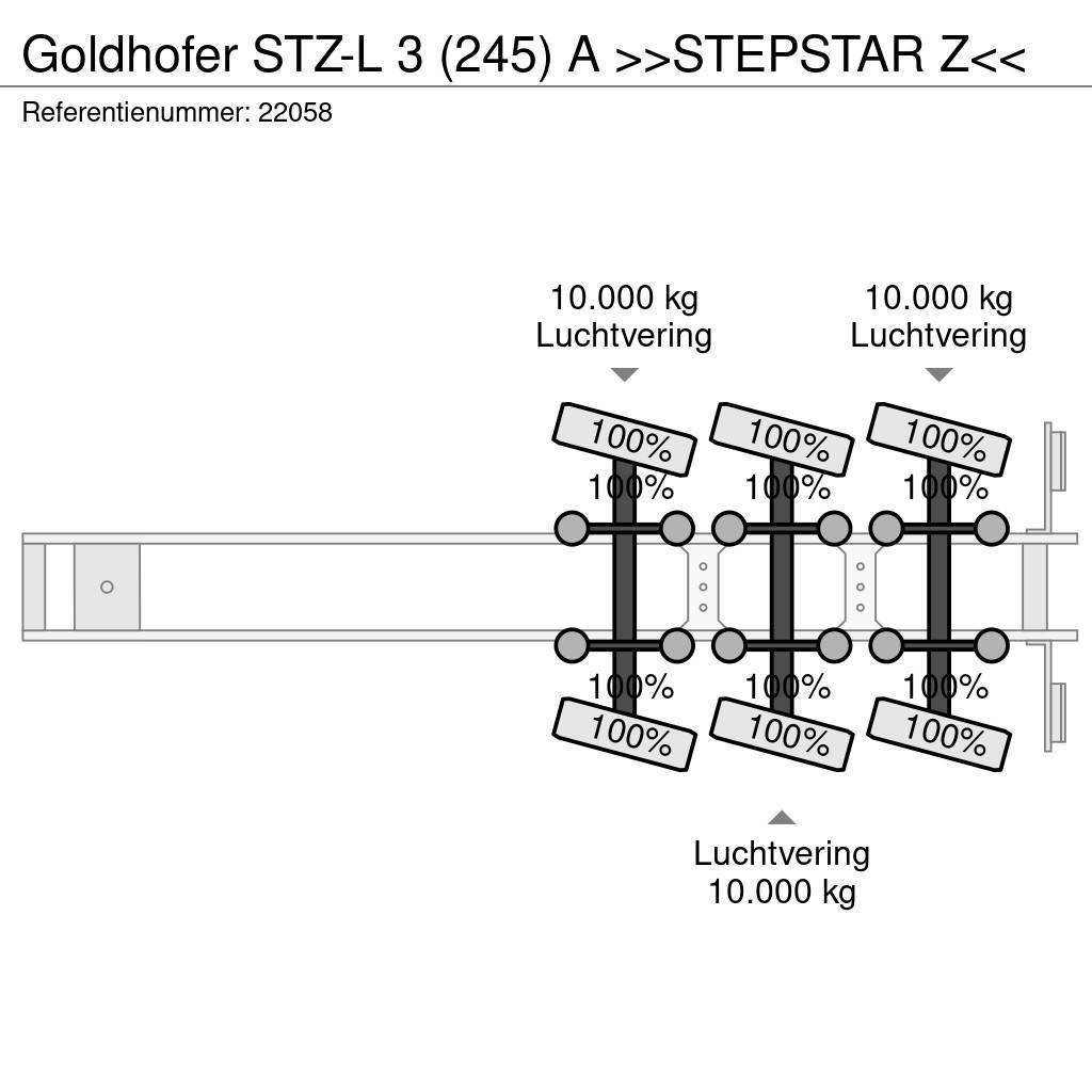 Goldhofer STZ-L 3 (245) A >>STEPSTAR Z<< Podvalníkové návěsy
