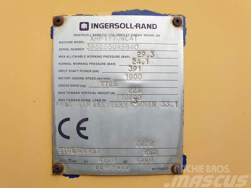 Ingersoll Rand XHP 1170 WCAT Kompresory