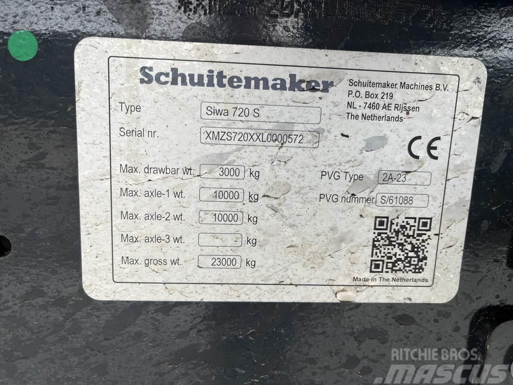 Schuitemaker SIWA 720 S Další vyorávače, příslušenství