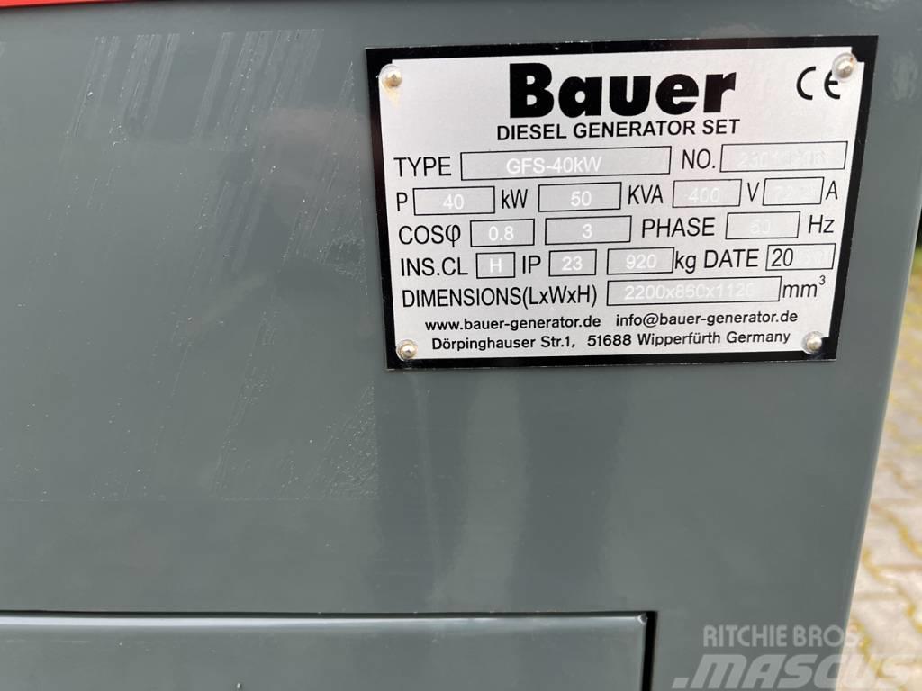 Bauer Aggregaat 50 KVA Naftové generátory