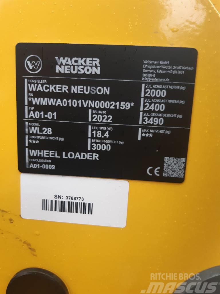 Wacker Neuson WL28 Kolové nakladače